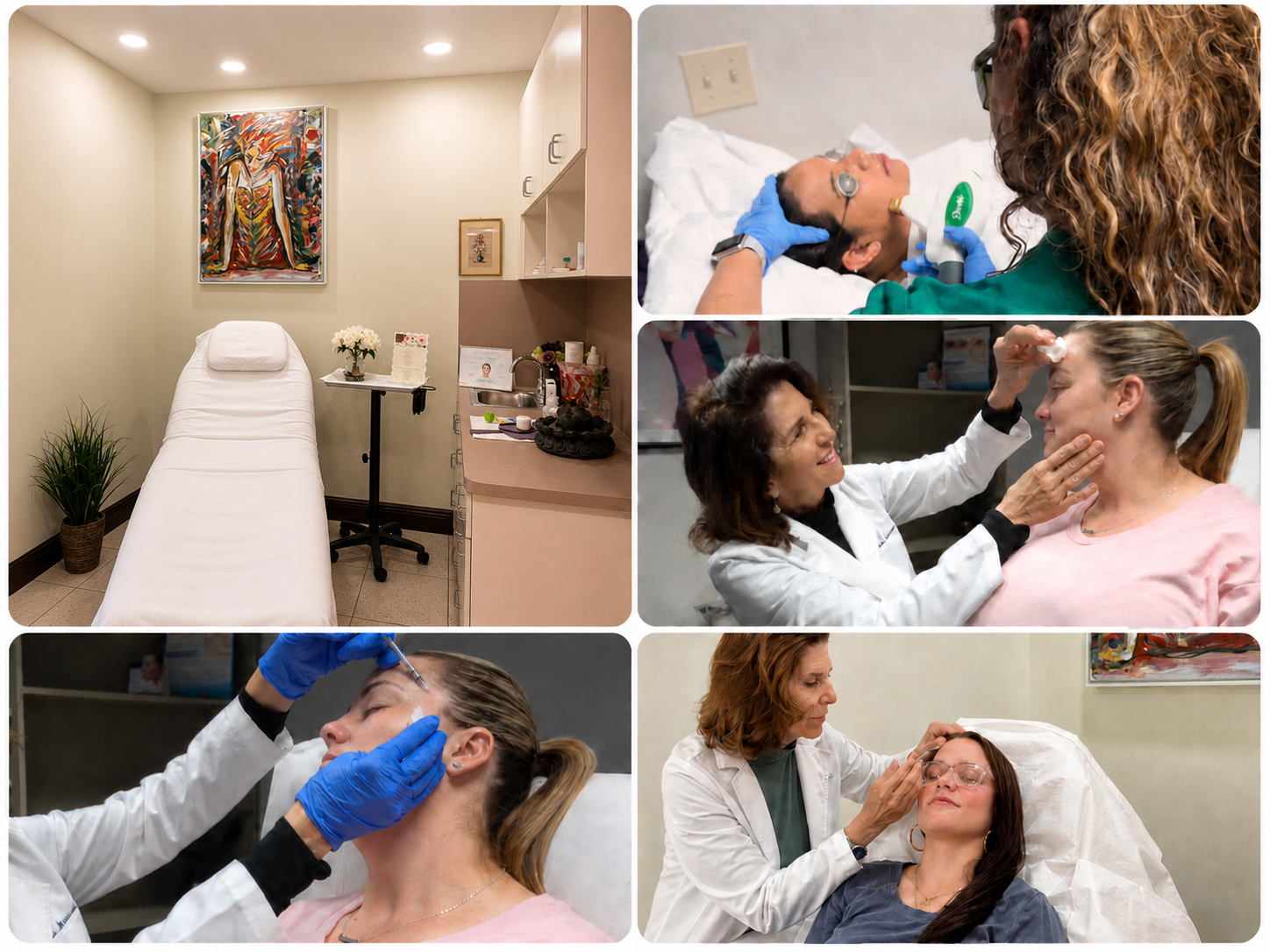Office and procedure moments at The Center for Health Enhancement