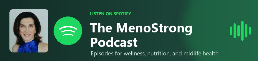The MenoStrong Podcast Spotify preview